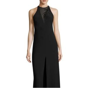 Halston Heritage black gown